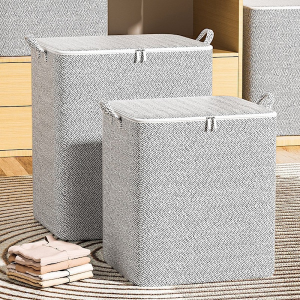 Täcke Förvaringsväska Stor Kapacitet Quilt Filt Sortering 150L