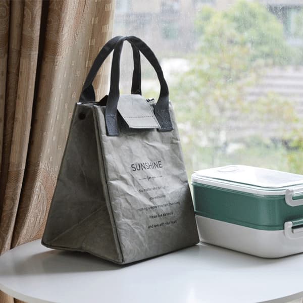 Matpose Vanntett isolasjonspose Forleng og tykk aluminium Gray onesize