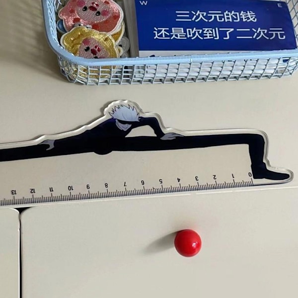 Jujutsu Kaisen Gojo Satoru Linealer Høj Præcision Skala Linjer St one size