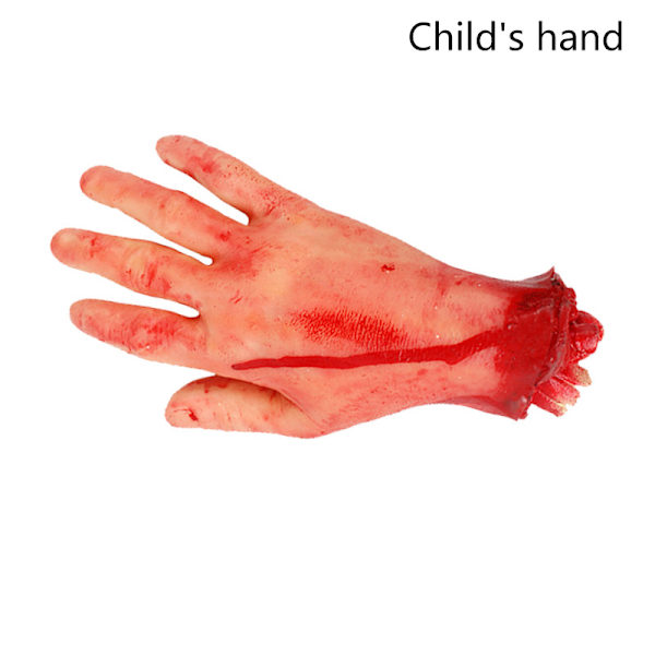 Afskårne Hænder Halloween Zombie Hånd Afskåret Arm Rekvisitter Brudt B A3