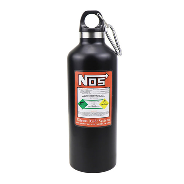bil isoleringskop NOS nitrogen cylinder vakuum rustfrit stål Black 500ml