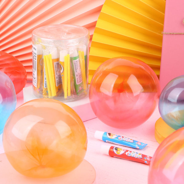 20 stk Blow Plastic Bubbles Legetøj Store bobleballoner til børn Army green One Size
