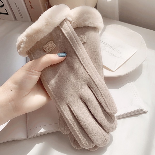 Modehandskar Höst Vinter e Furry Warm Mitts Full Fing Fleec A1 onesize