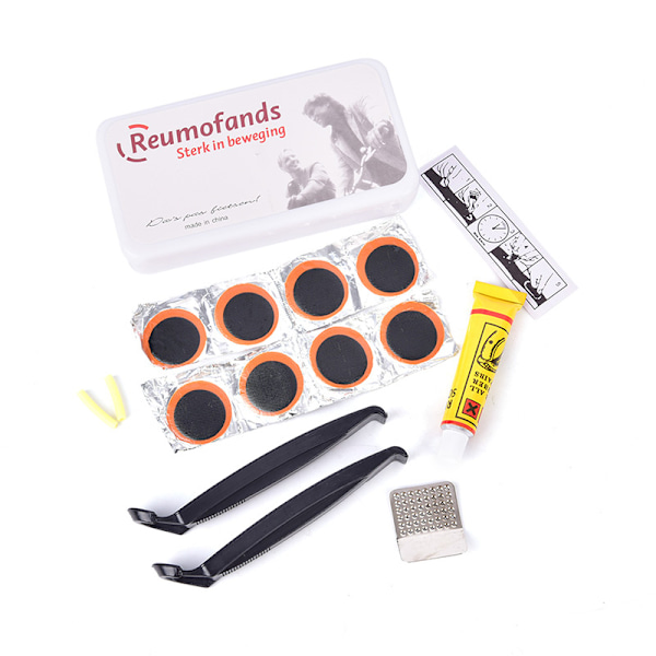 Bike Tyre Tube Bicycle Puncture Repair Tool Kit with box Cycle