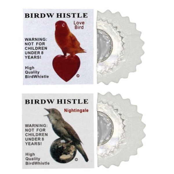 Ny Bird Whistle magisk sjov fuglekaldetunge til drenge og piger onesize