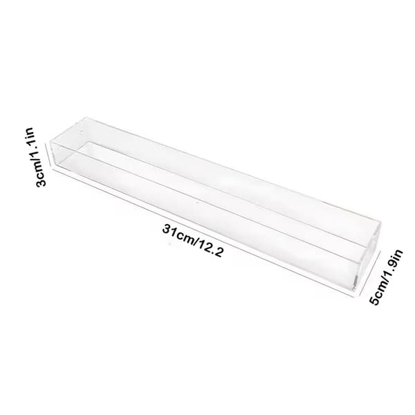 Väggmonterad förvaringslåda för figurer Showcase Clear Acrylic Bli 1PCS