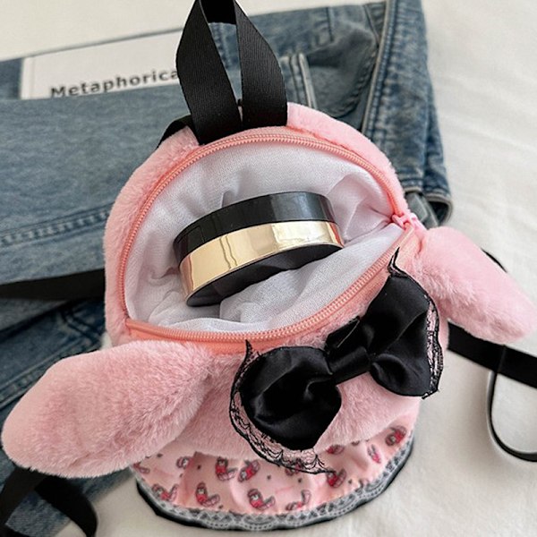 Plushie Sanrio Pehmoleikkikassi Kuromi My Melody Suuri Kapasiteetti K A3