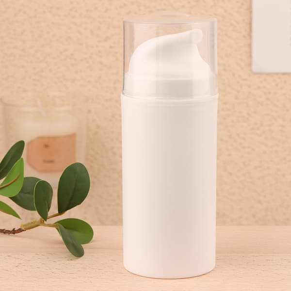 50/100 ml vakuumkremflaske, presslotionflaske, ansiktskremunderflaske White 50ML