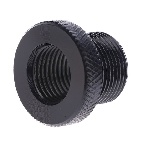 5/8-24 - 1/2-20 - M14 auton polttoaineensuodattimen piipun kierteen sovitin f Black 5/8-24 to 1/2-20
