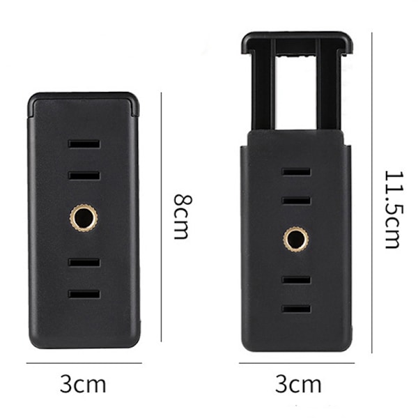 Universal Telefonklemme Beslag Selfie Holder Mount Tripod Monopod