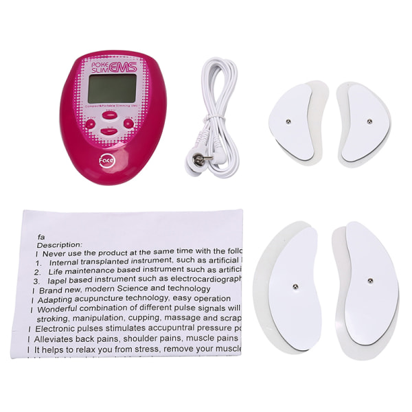 Ems elektrisk massageapparat Ansigtsslankende ansigtsmuskelstimulering R White onesie