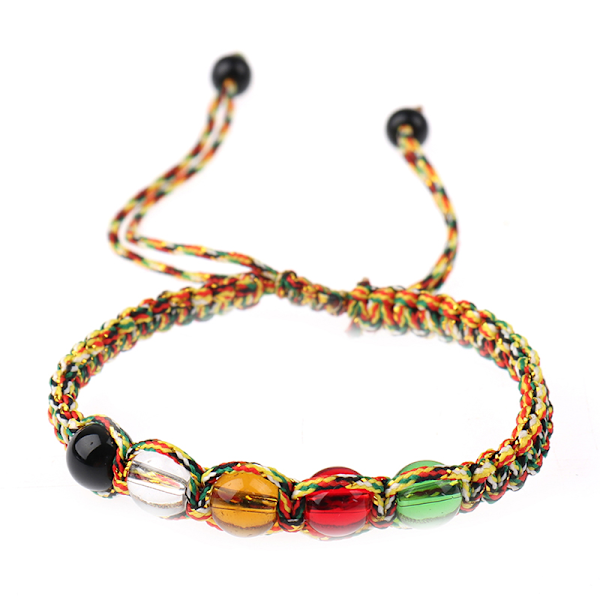 Justerbar indviet Feng Shui Fem Elementer af Naturen Armbånd One Size