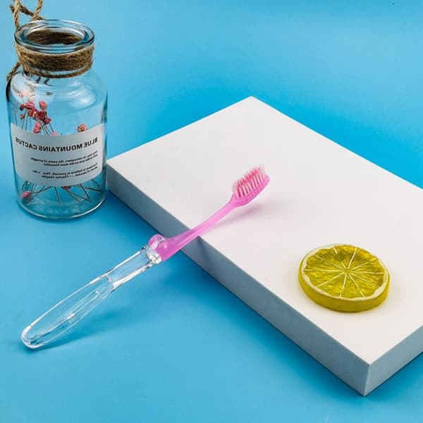 2 st Resefällbar Tandborste Hygien Munvård Bärbar Engångs S A2 2PCS