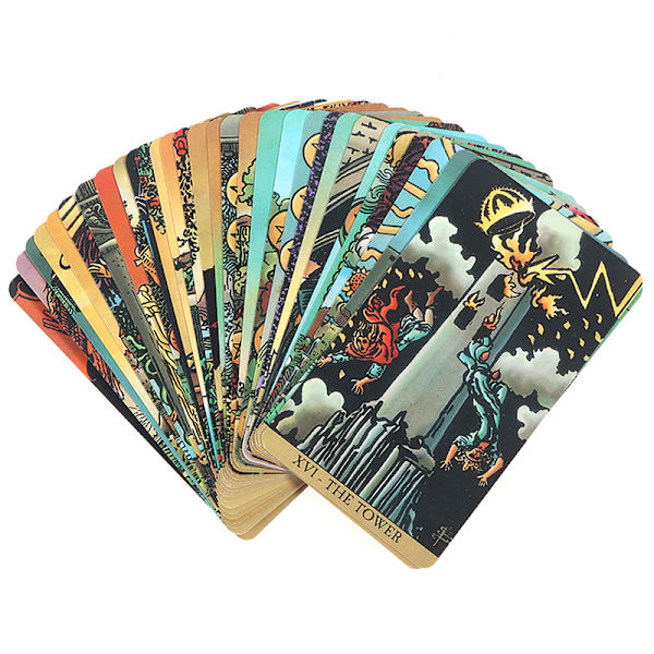 Radiant wise Spirit Tarot-kort Engelsk brettspill Divination s Multicolor onesize