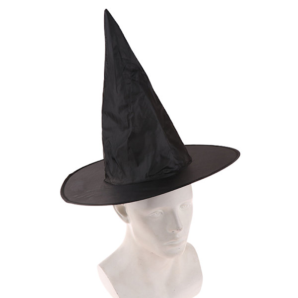 1 stk Halloween sort heksehat hængende heksehat til Hallowe onesize