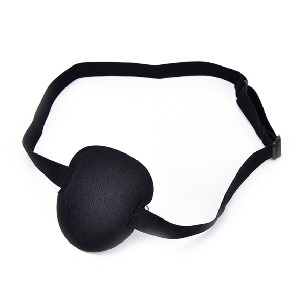 Använd Concave Eye Patch Foam Groove Justerbar rem Tvättbar Ey