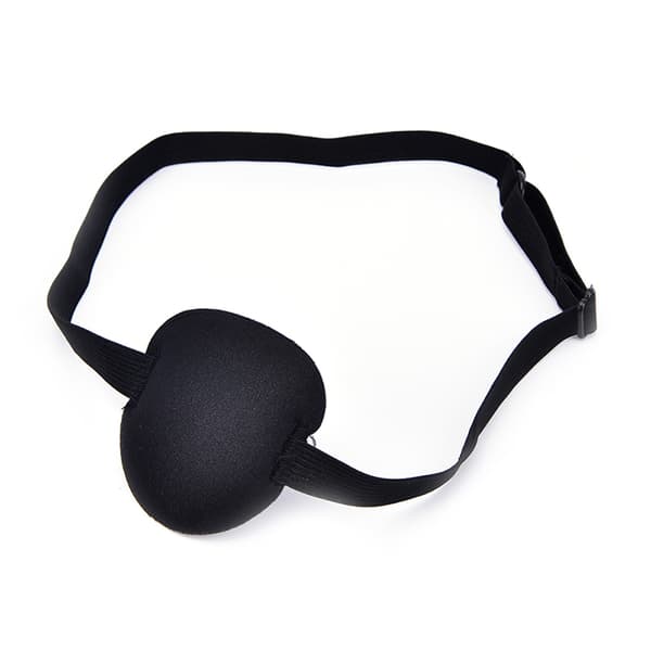 Bruk Concave Eye Patch Foam Groove Justerbar stropp Vaskbar Ey
