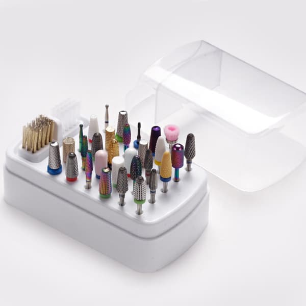 30 hulls spikerborsholder for akrylspikerbor Sto White onesize