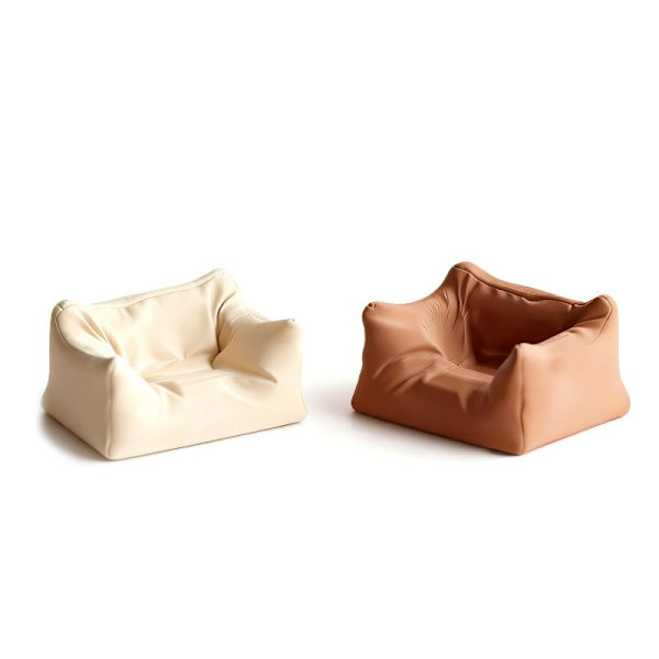Simulering Miniature Sofa Model Dukkehus Møbler Dovne Sofa O Coffee
