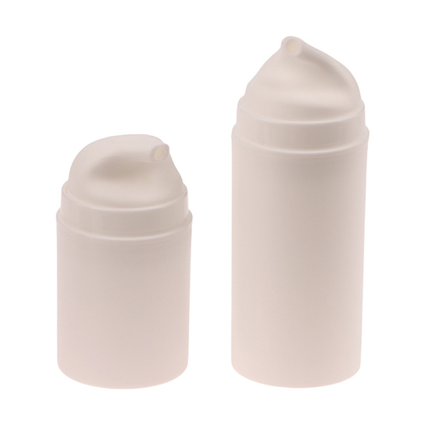 50/100 ml Vakuumkrämflaska Presslotionflaska Ansiktskräm Sub White 100ML