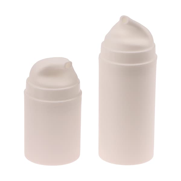 50/100 ml Vakuumkrämflaska Presslotionflaska Ansiktskräm Sub White 50ML