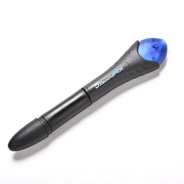 1 Stk 5 Second Fix Lim UV Lys Reparationsværktøj til Mobil Plast black one size