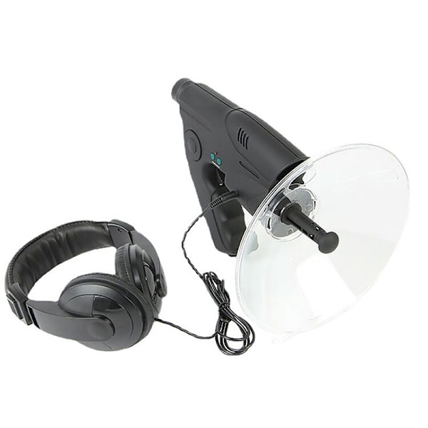 Parabolsk mikrofon monokulær Black 1