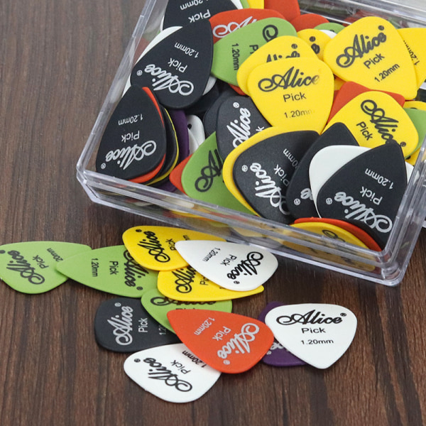 30 stk. Alice Guitar Pick Skridsikker Nylon Mediator Akustisk El 30PCS