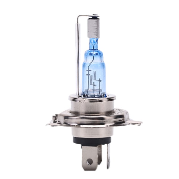 Bil 12V H4 3 klør 35W 6000K Xenon HID Hvit frontlykt halogen Transparent