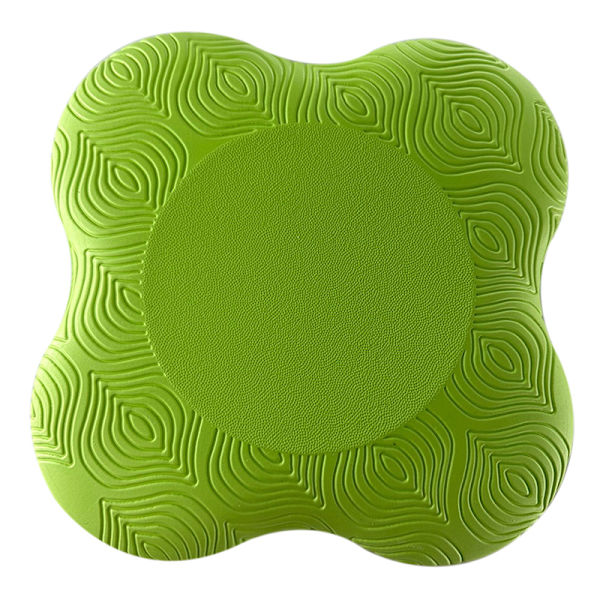 1 Pakke Knæpude Håndled Anti-Slip ensfarvet beskyttende måtte Yoga green One Size