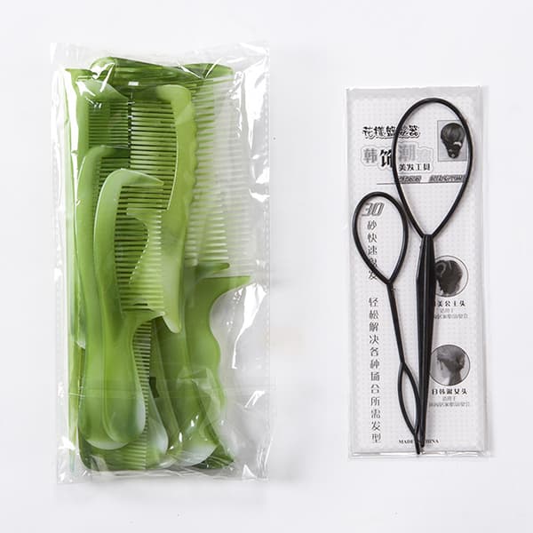 Taittumaton 10 kamman setti Green