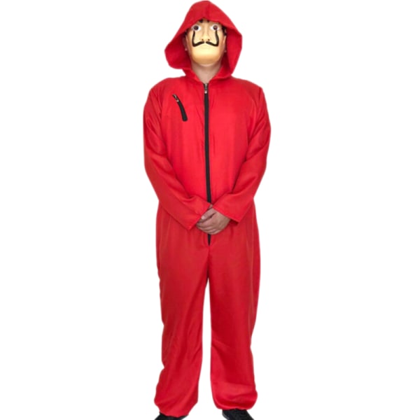 Unisex for Salvador Dali La Casa De Papel Money Heist Cosplay H Red M