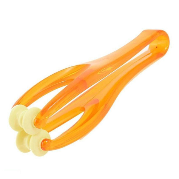 Finger s Massager Rubber Roller Hånd blodsirkulasjonsverktøy Orange