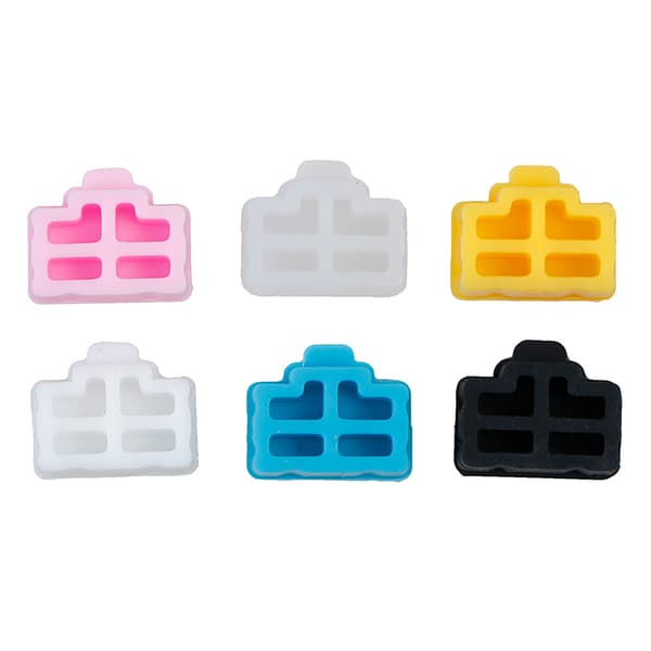 10 st Ethernet-hubbport RJ45 dammskyddslock skyddsplugg Black