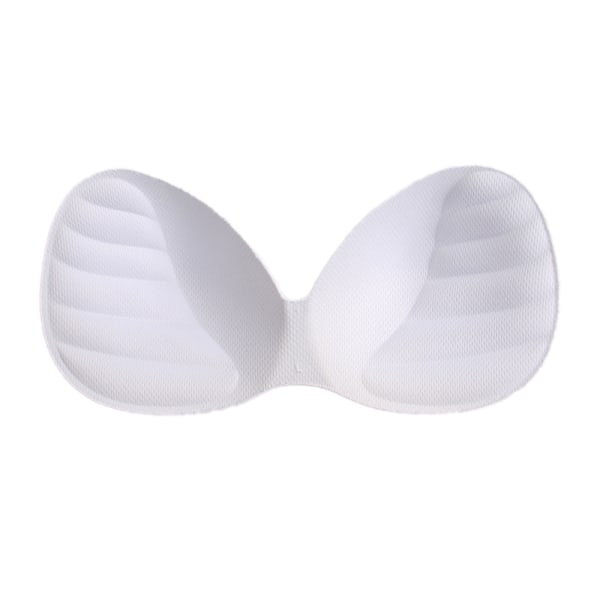 Dame Bikini-polstret innlegg Bryst-BH Enhancer Push Up Chest I White 3*105cm