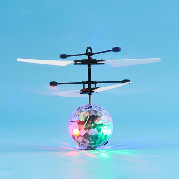 Hand flygande UFO Crystal Ball LED Induktionskontroll HOVER Toy He onesize onesize