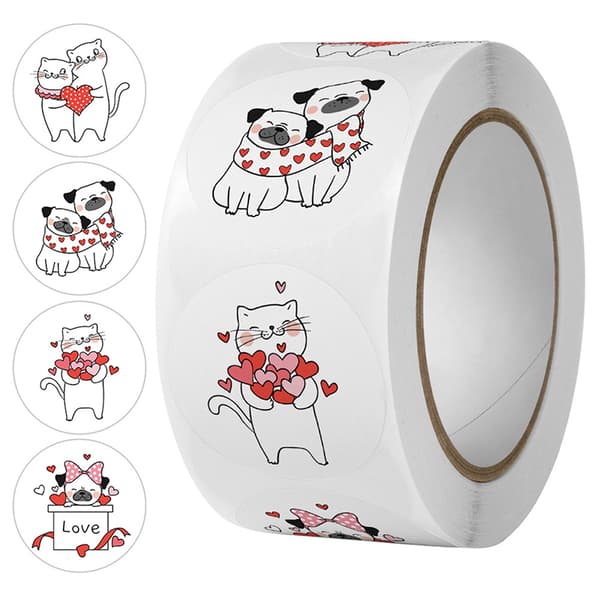 500 st Tack för ditt köp Stickers Scrapbooking Gracia A3 A3