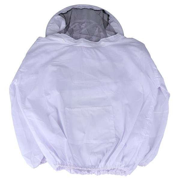 Biavlerdragter Bomuld Siamese Anti-bidragt M L XL XXL Størrelse f White onesize