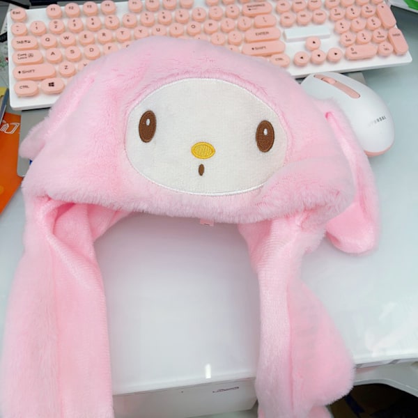 Cinnamoroll My Melody Öronrörande Hatt White