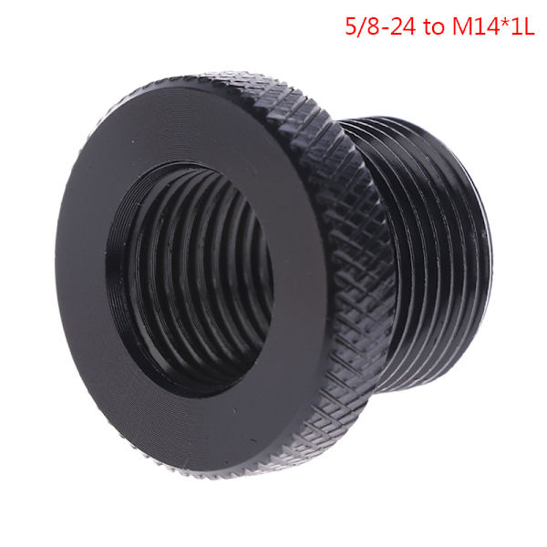 5/8-24 - 1/2-20 - M14 auton polttoaineensuodattimen piipun kierteen sovitin f Black 5/8-24 to M14*1L