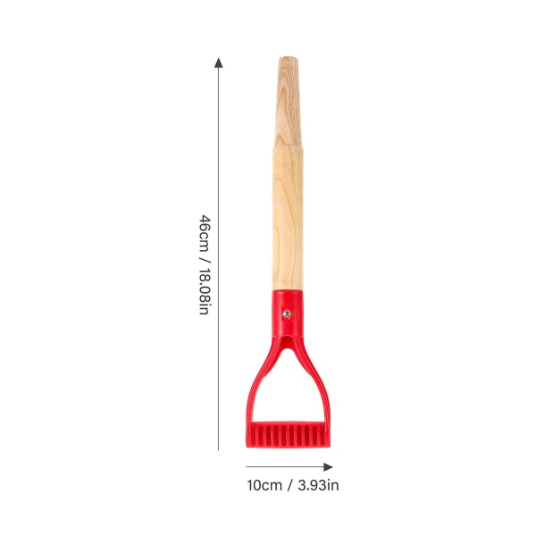 Skuftskaft i tre, erstatningsskaft for spade, skuftskaft (FMY) As Shown 46.00X10.00X4.00CM