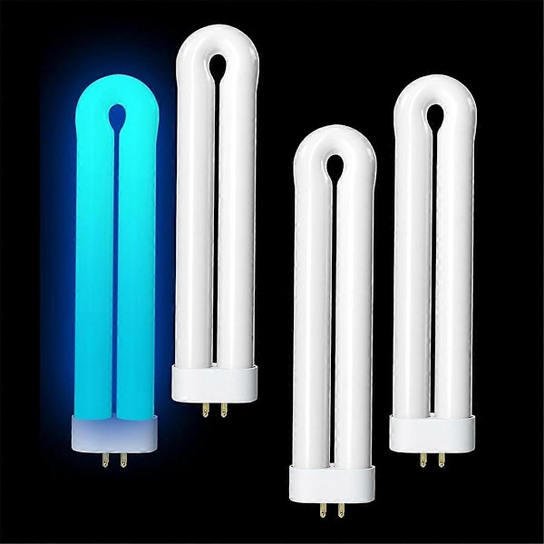 Ekstralyspære for insektdreper, 15 Watt, 7,5-tommers FUL 15W-BL U-formet (FMY) White