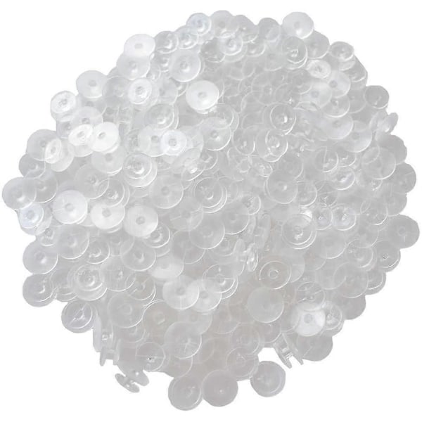 100 stk. DIY Plastikknapper Sorte Pynt Til Sko Croc Spænder Ki  (FMY) B