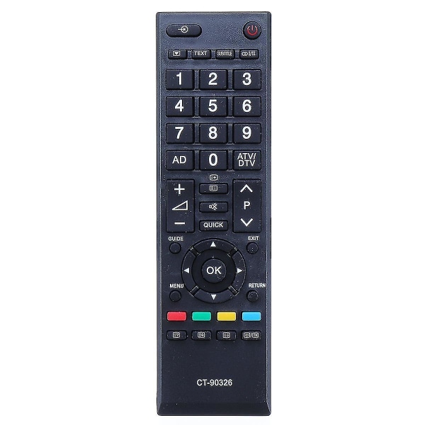 TV-fjernkontroll erstatning for Toshiba CT-90326/CT-90438/CT-8062/CT-8042 (AM4)