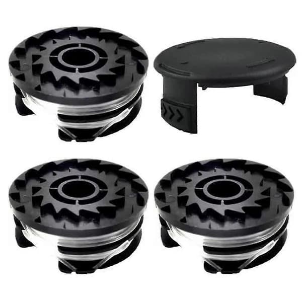 Parkside TLP-01/01-1 6-spole klipper og 1-spoledeksel gresstrimmer tilbehørssett (FMY) Multicolor 3 Spool + 1 Spool Cap