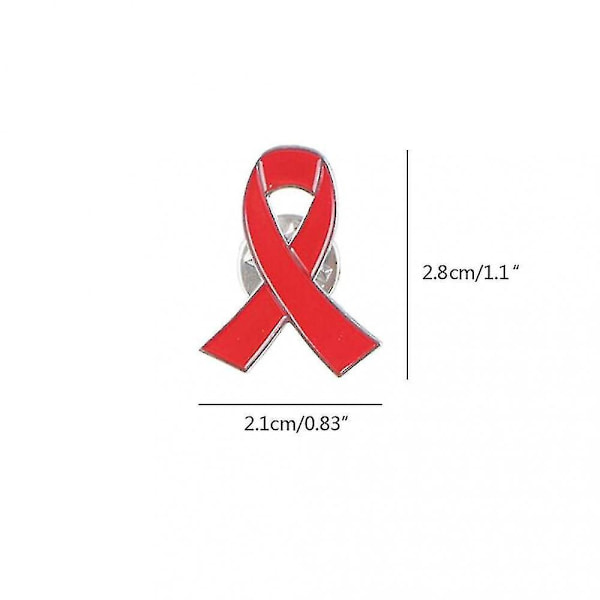 Set med 5 Bandbroscher Snygg Design Band Emblempins Legering Material WBT  (FMY) Red