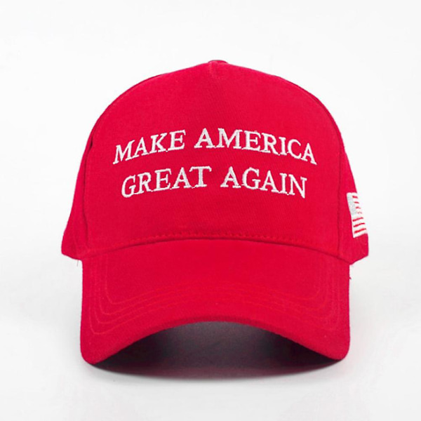 Amerikansk Præsident Make America Great Again Hat Broderet Mesh Cap (FMY)