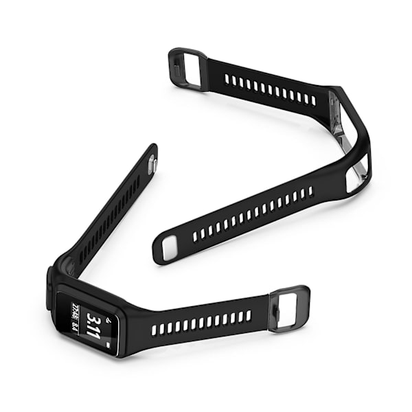 Til Tomtom 4 silikoneurrem (FMY) Black