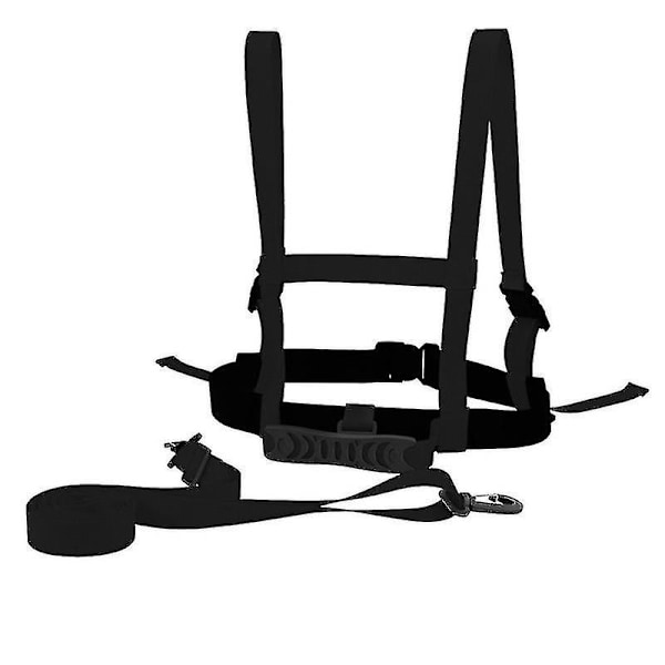 Ski- og snowboardsele for barn - Treningssele for å lære barnet grunnleggende ski- og snowboardteknikk (FMY) black