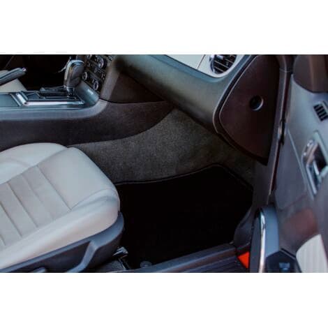 Svart förarmatta för Citroën C4 Aircross 2012-2017 – Polypropylenfoder – Exakt passform – Smutsskydd（FMY）